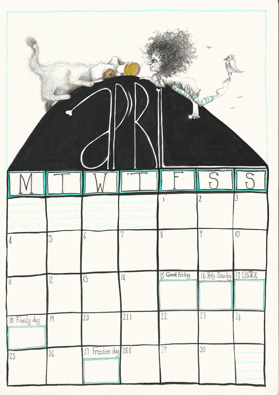 2022 Illustrated Calendar