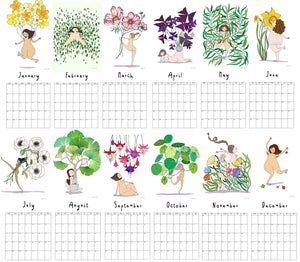 Girls & Blooms Calendar 2023